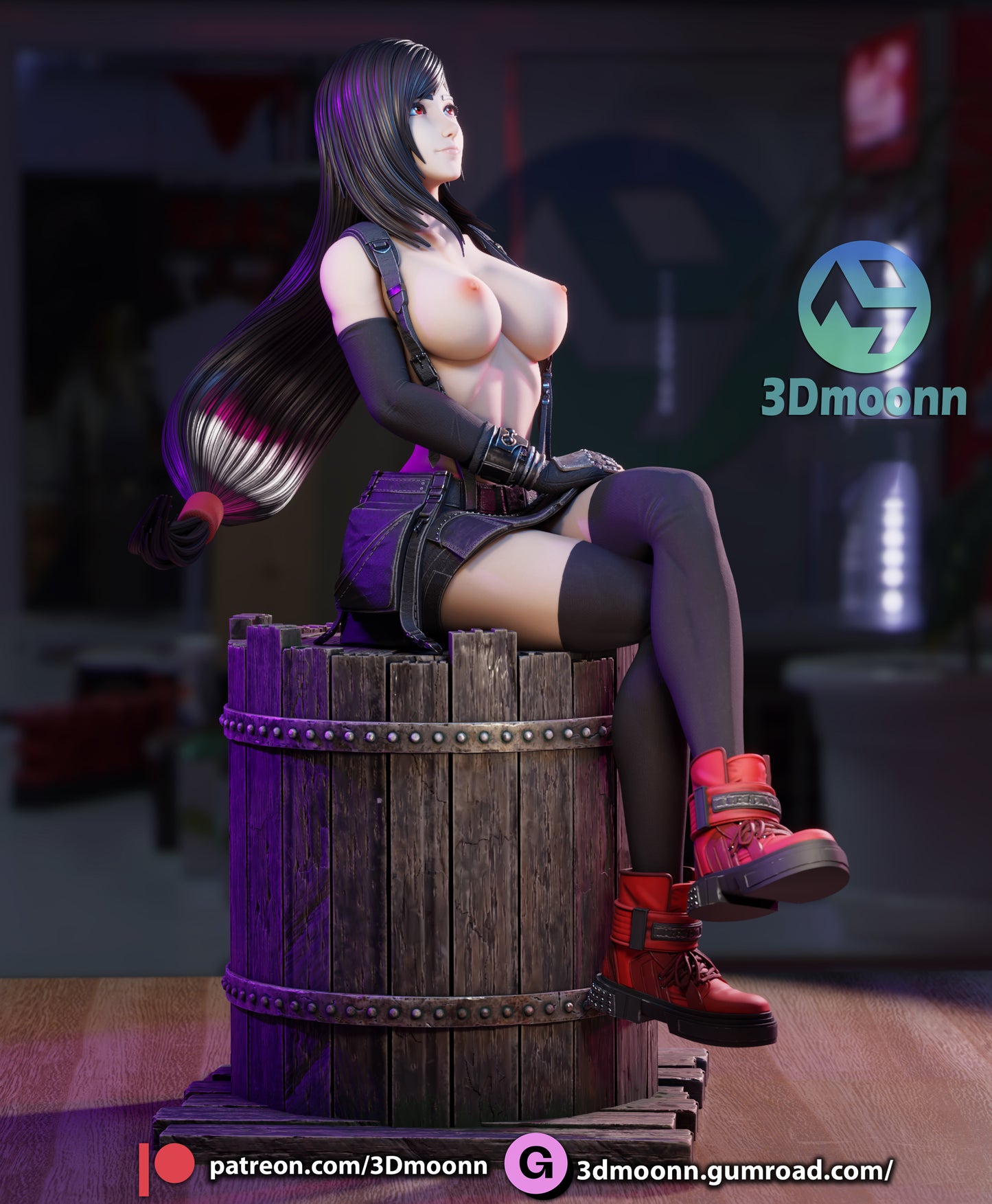 Tifa Statue