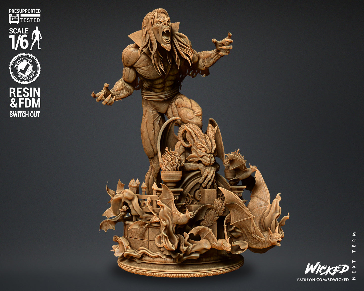 Morbius Statue