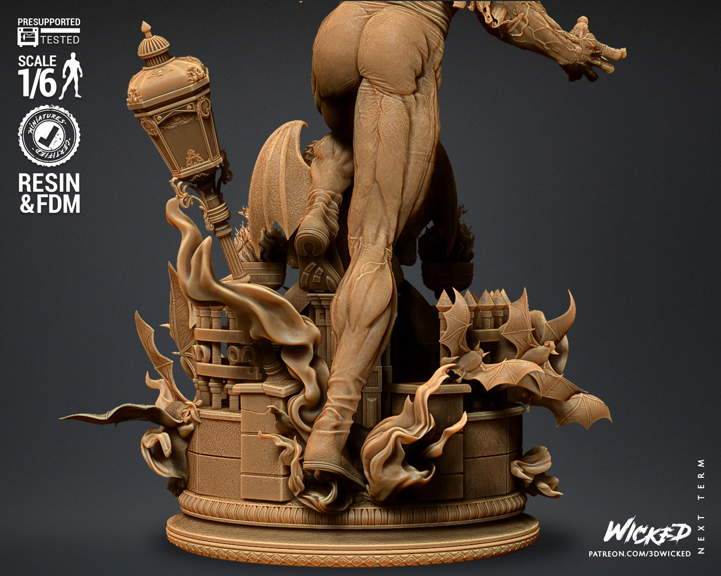 Morbius Statue