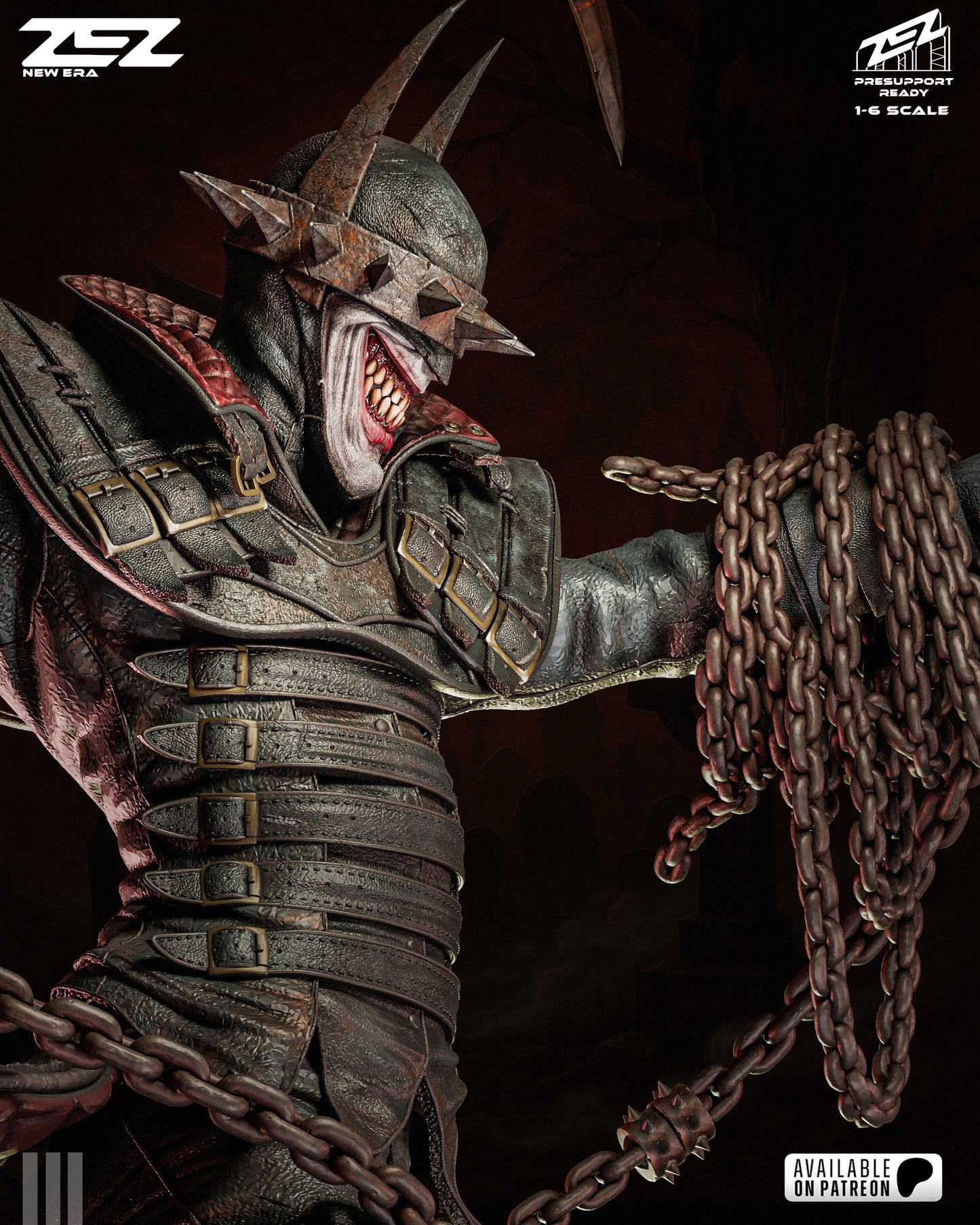 Batman Who Laughs Statue