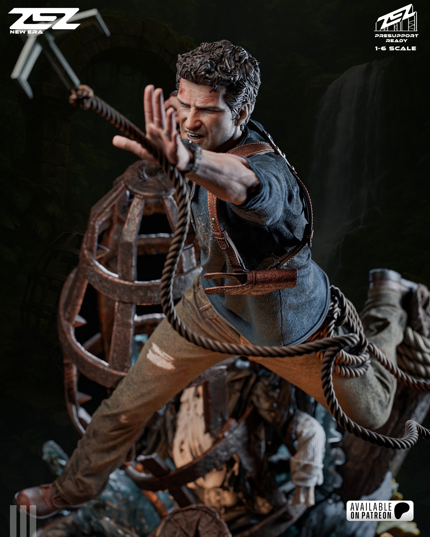 Nathan Drake Statue