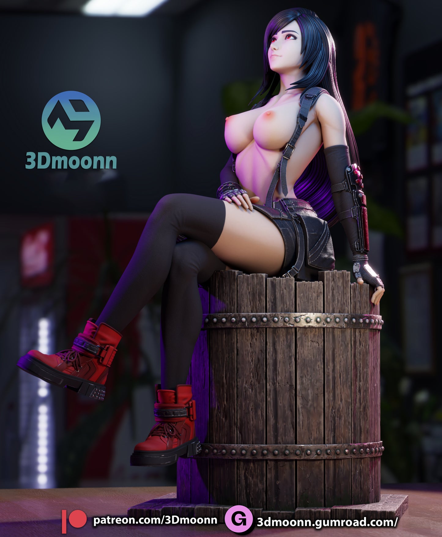 Tifa Statue
