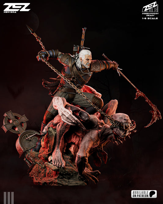 Geralt Statue