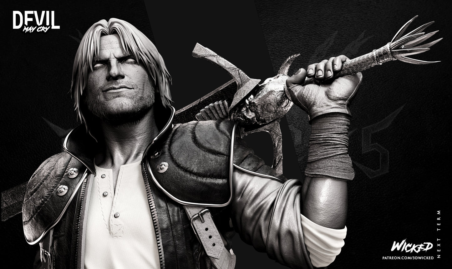Dante (Devil May Cry) Statue