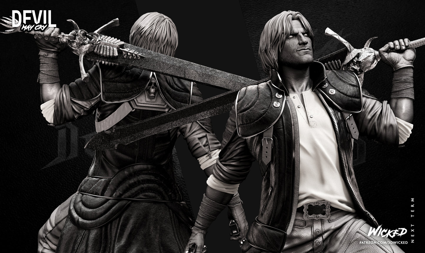Dante (Devil May Cry) Statue