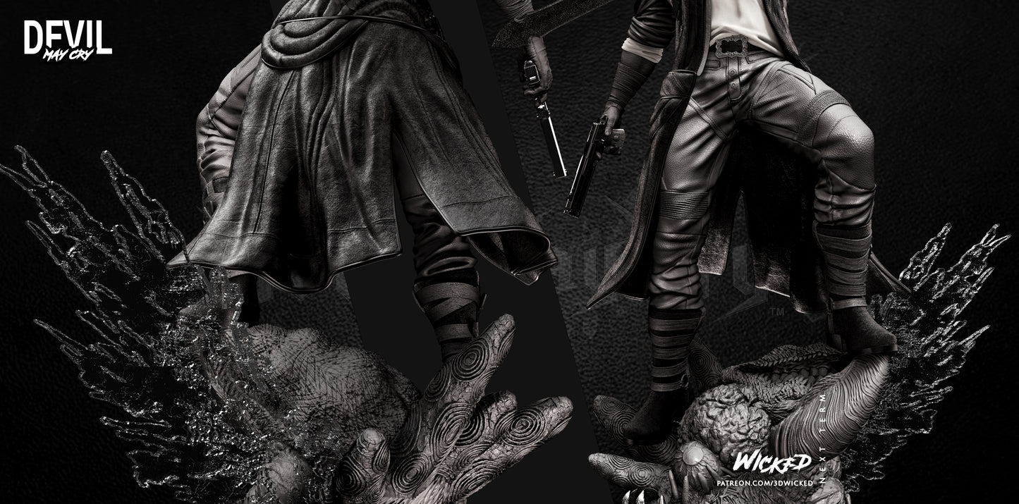 Dante (Devil May Cry) Statue