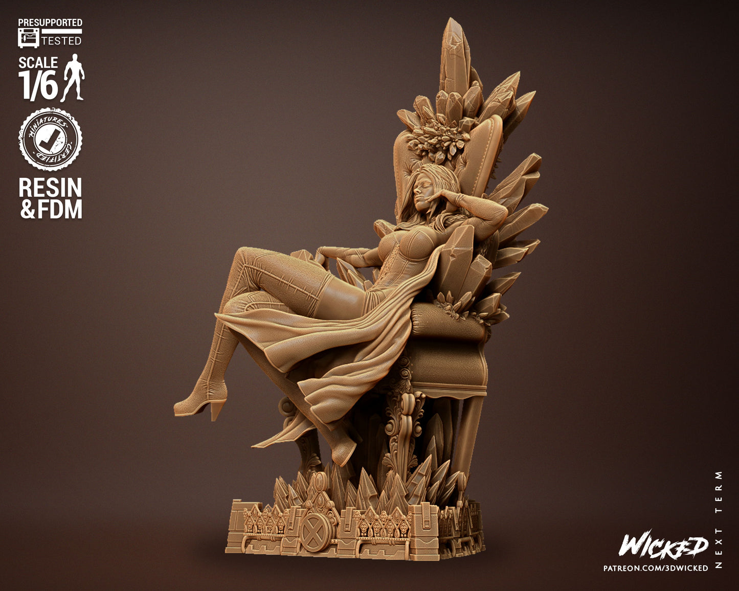 Emma Frost Statue