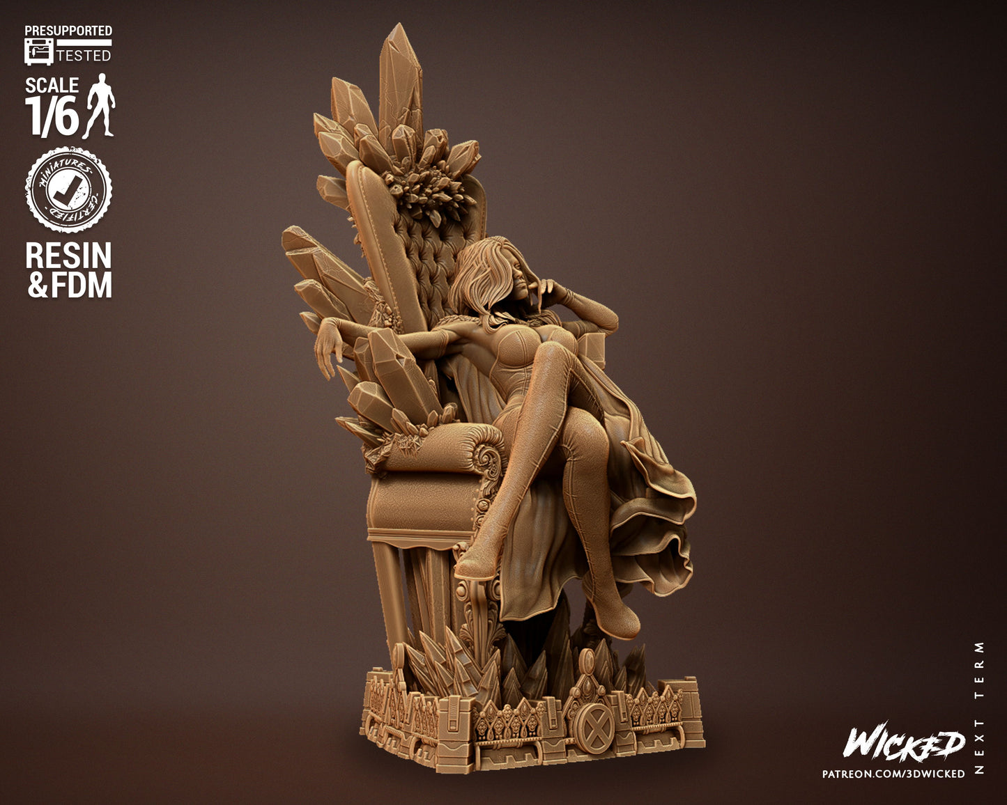 Emma Frost Statue