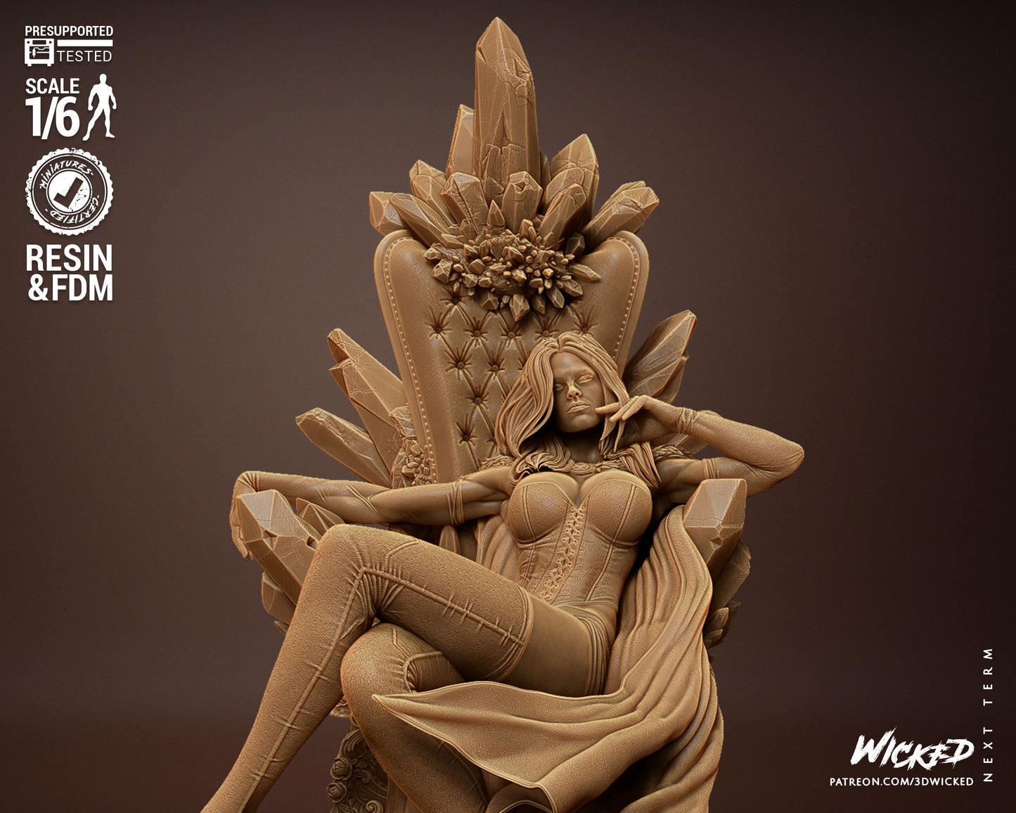 Emma Frost Statue