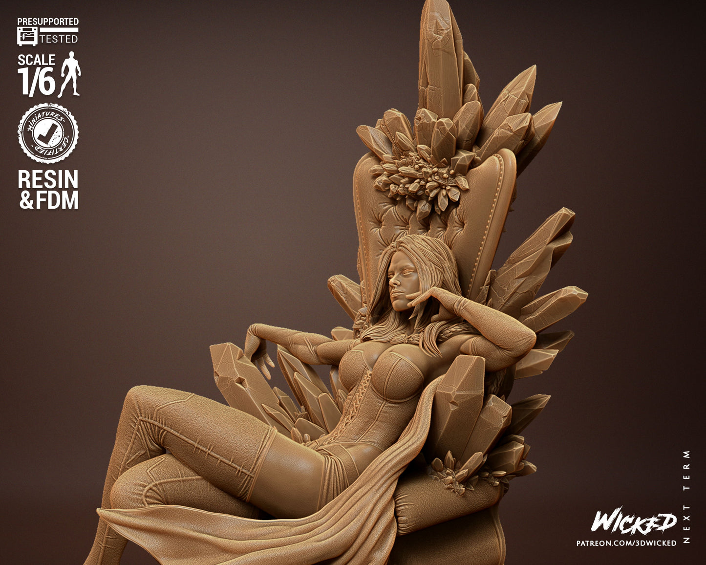 Emma Frost Statue