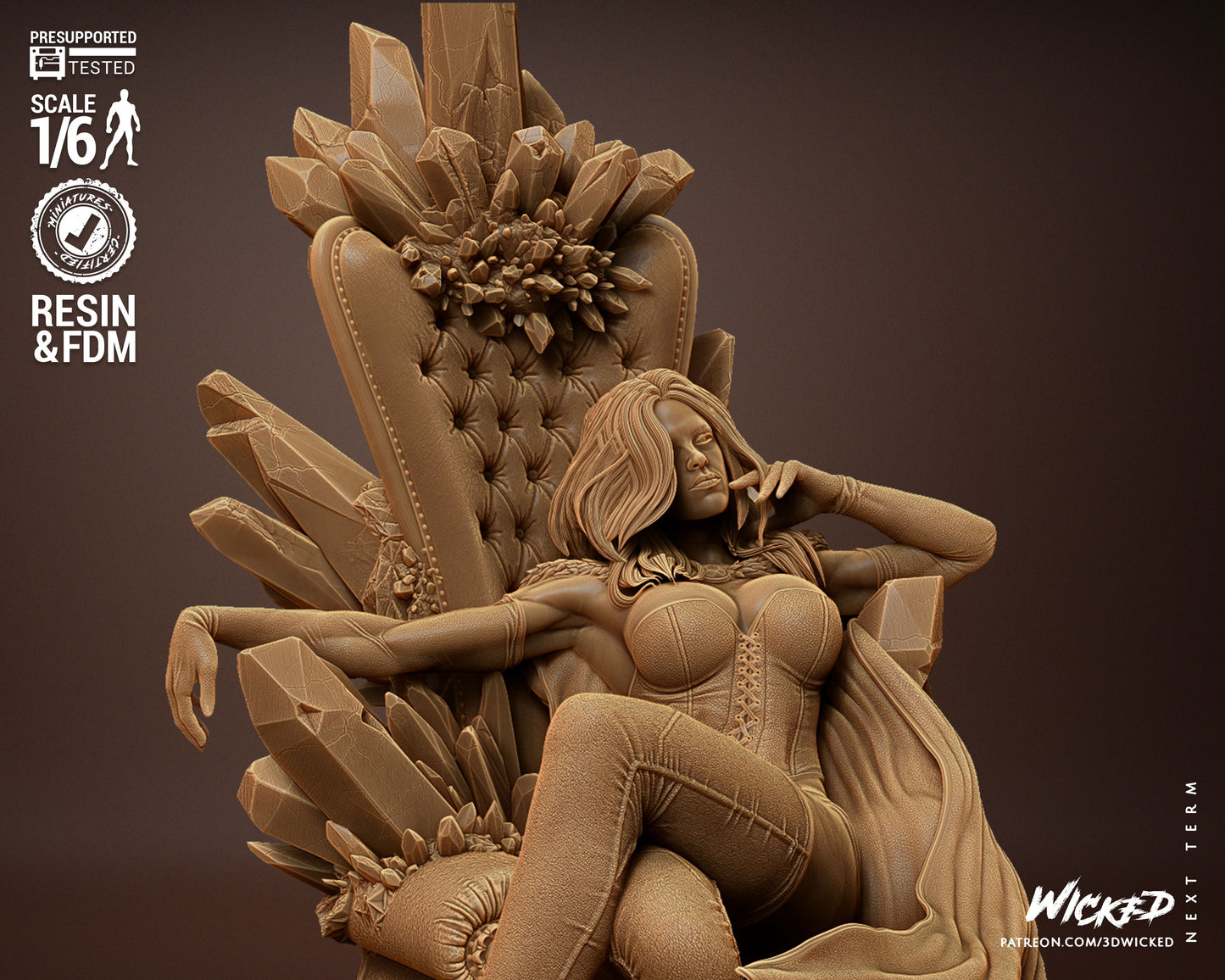 Emma Frost Statue