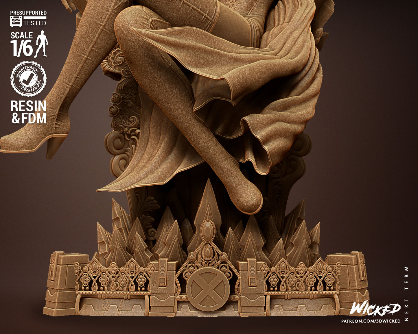 Emma Frost Statue