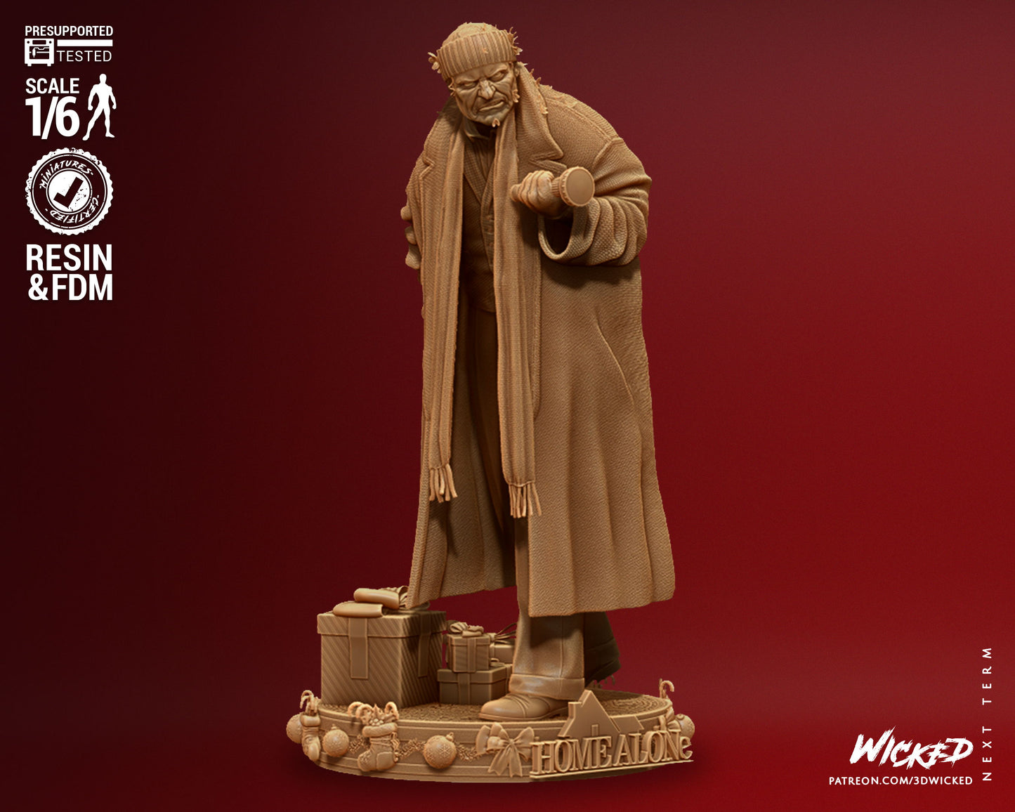 Harry (Home Alone) Statue