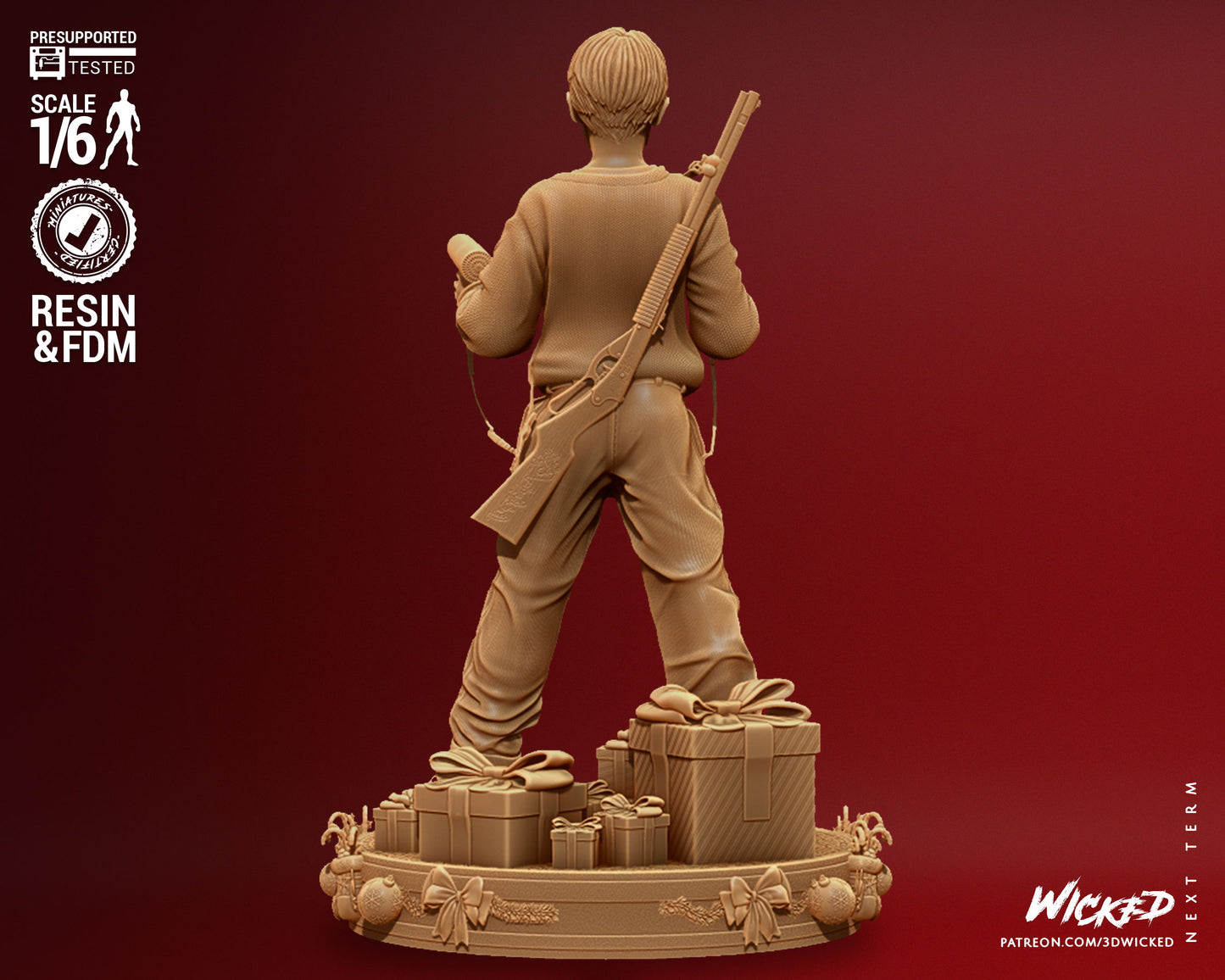 Kevin (Home Alone) Statue