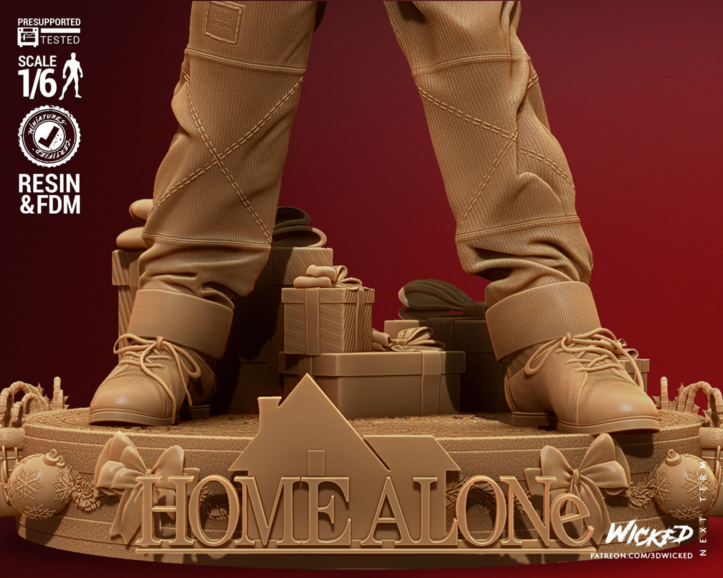 Kevin (Home Alone) Statue