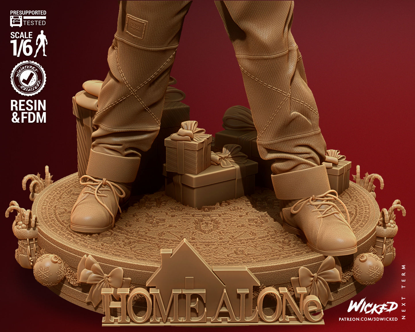 Kevin (Home Alone) Statue