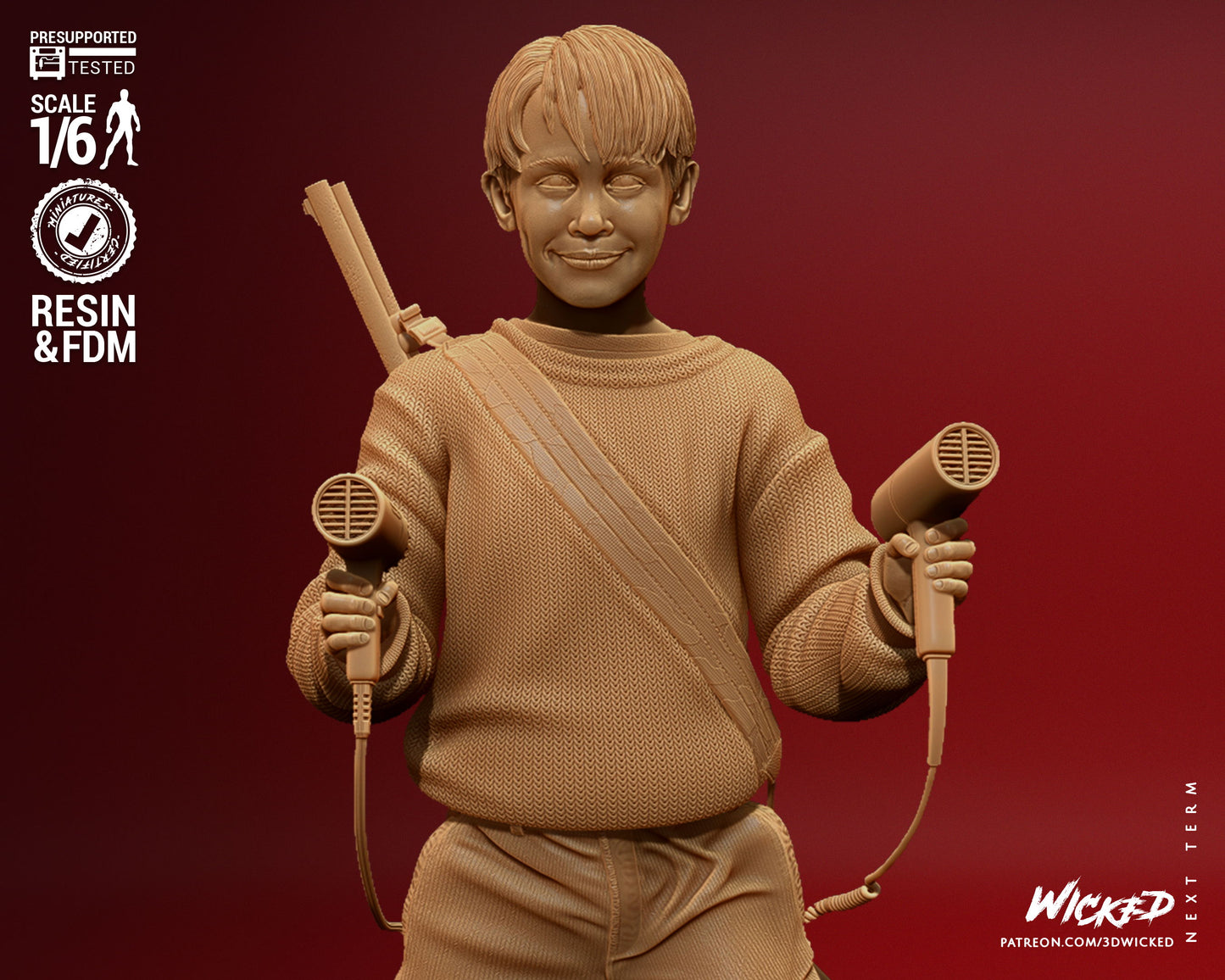 Kevin (Home Alone) Statue