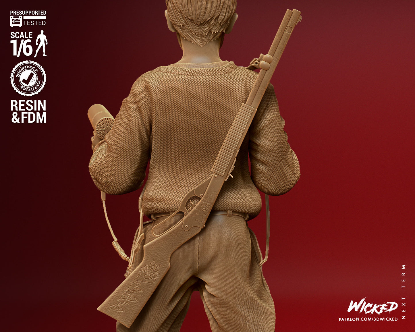 Kevin (Home Alone) Statue