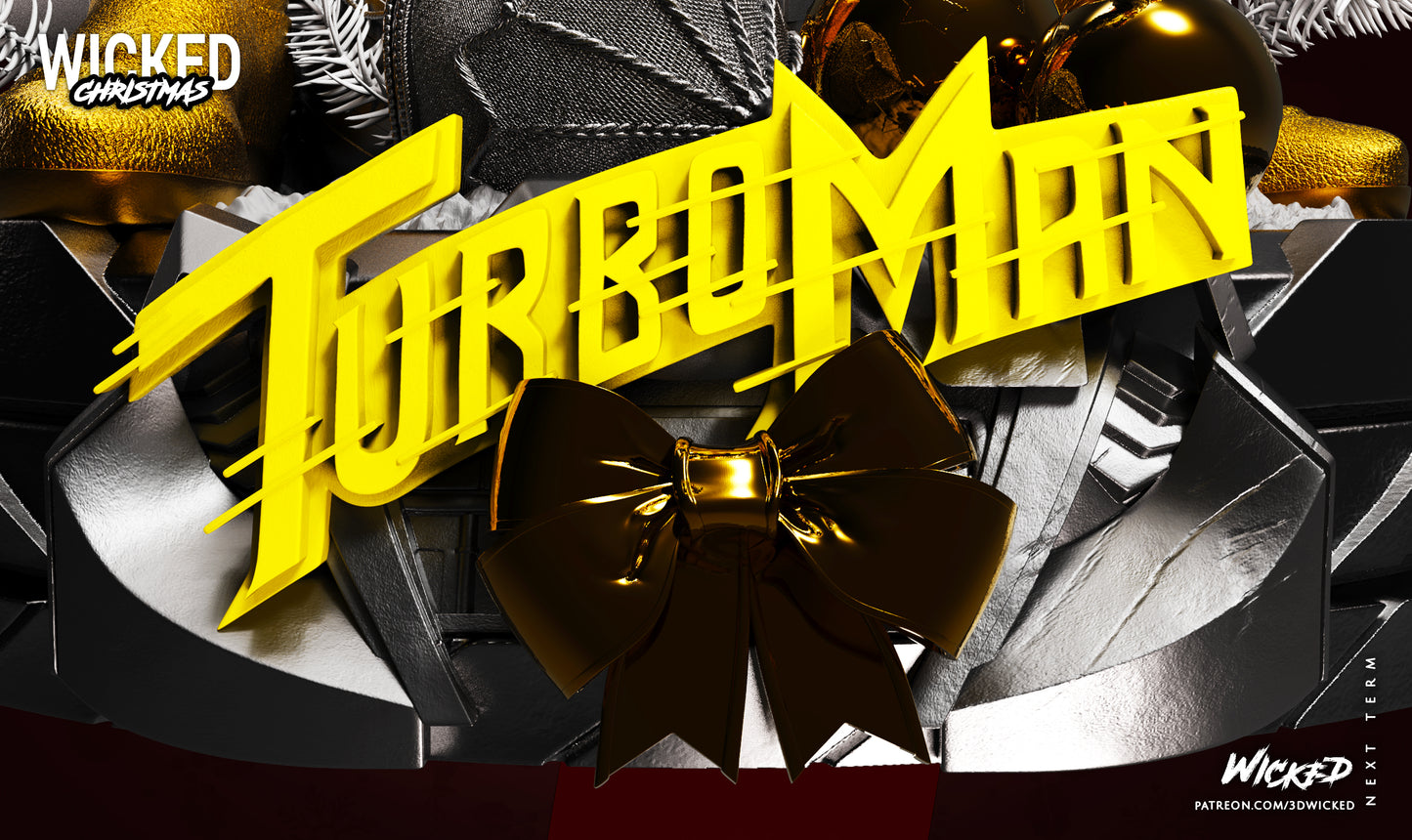 Turboman Statue