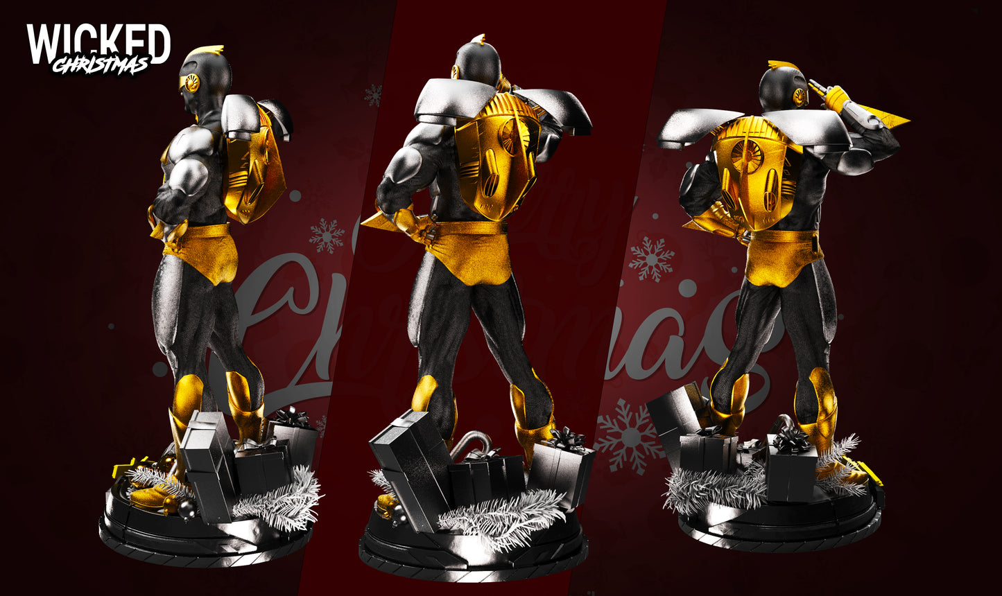 Turboman Statue