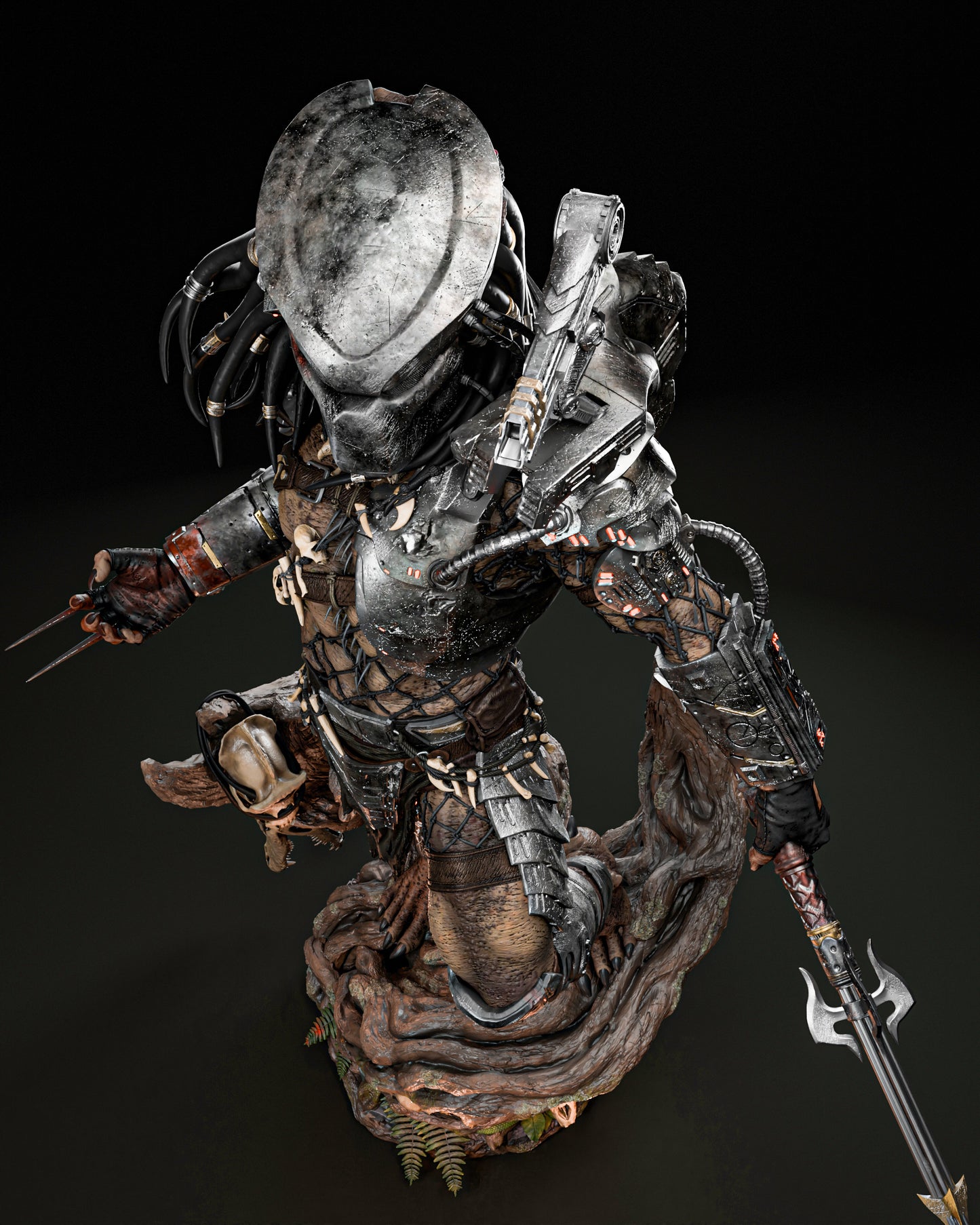 Predator Statue