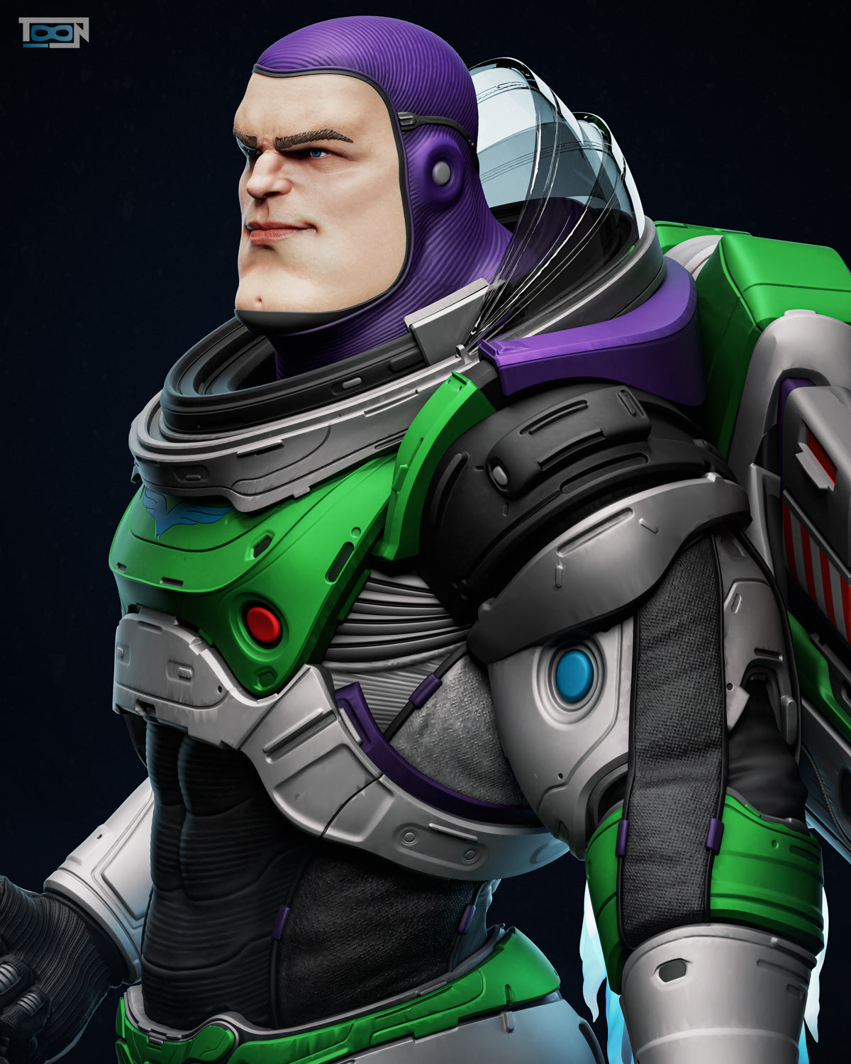 Buzz Lightyear Statue