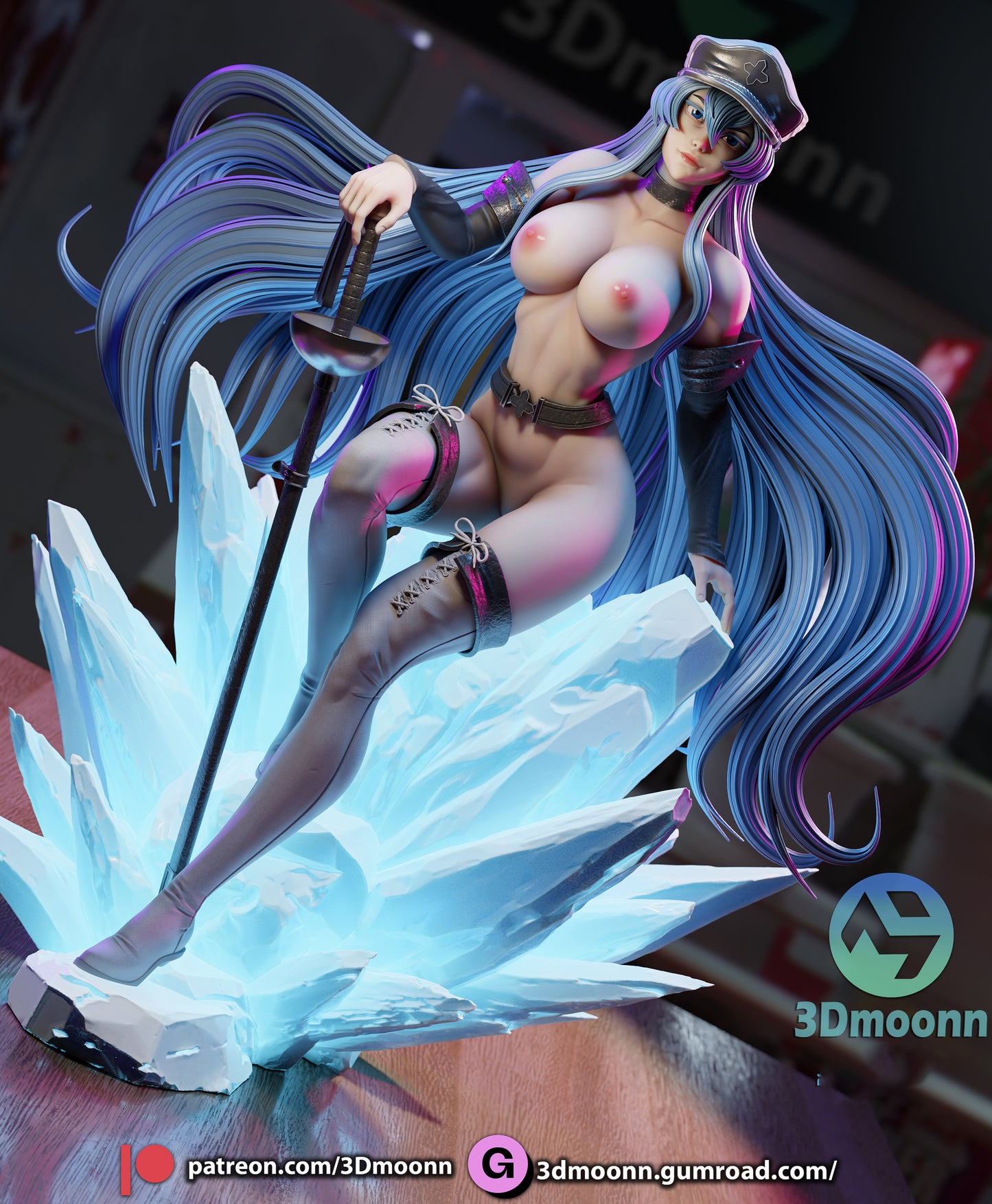 Esdeath Statue