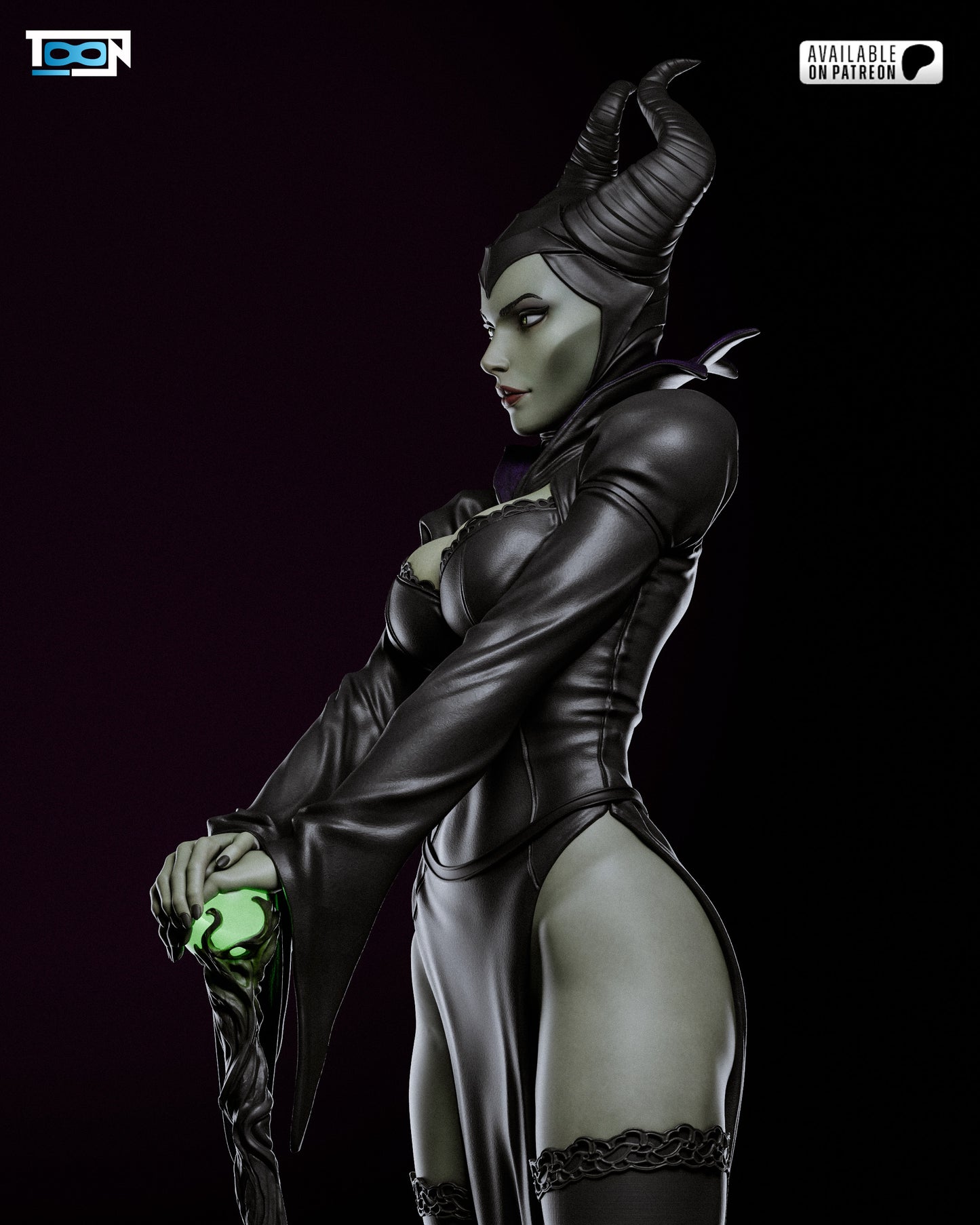 Maleficent Statue