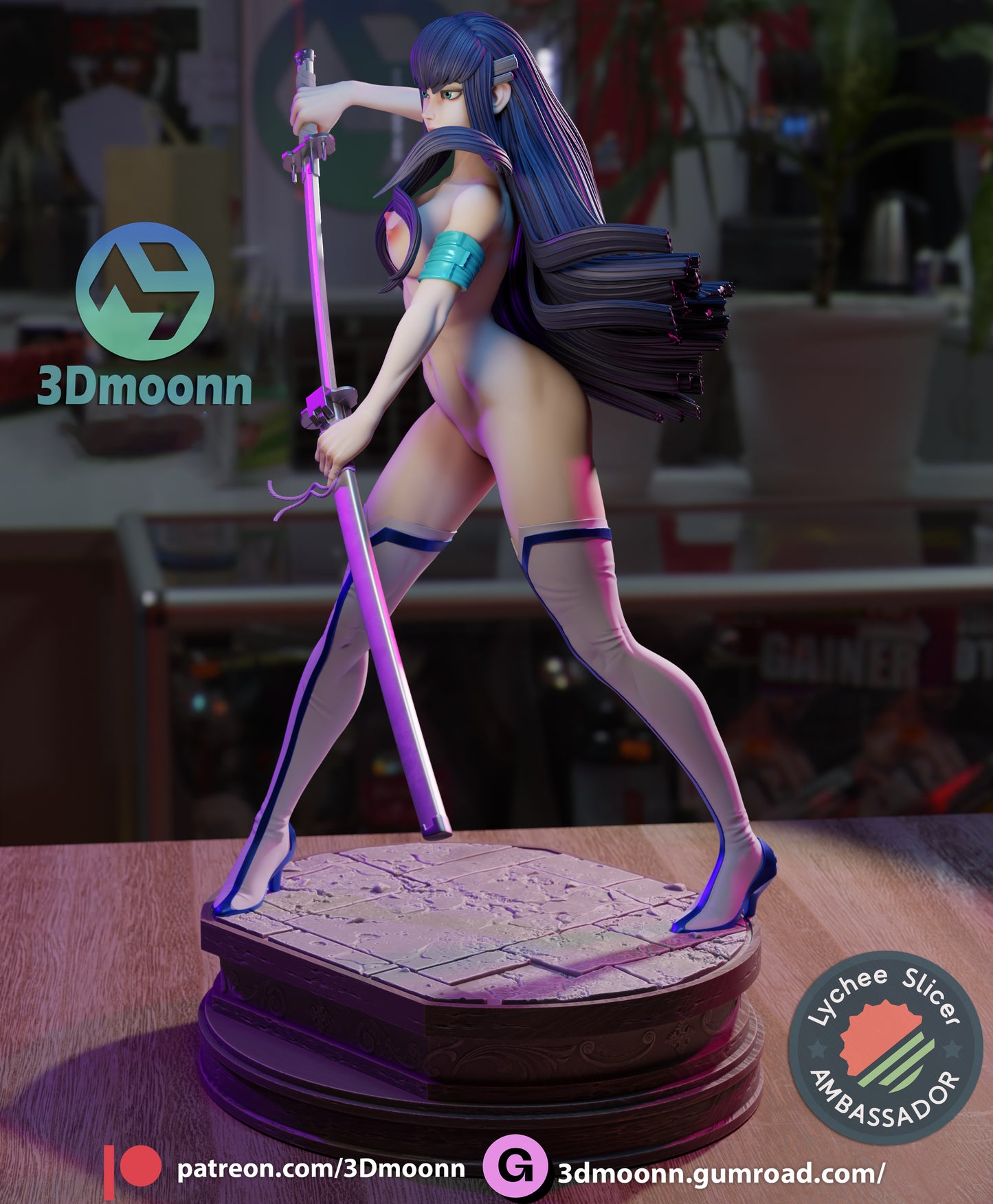 Satsuki Kiryuin Statue