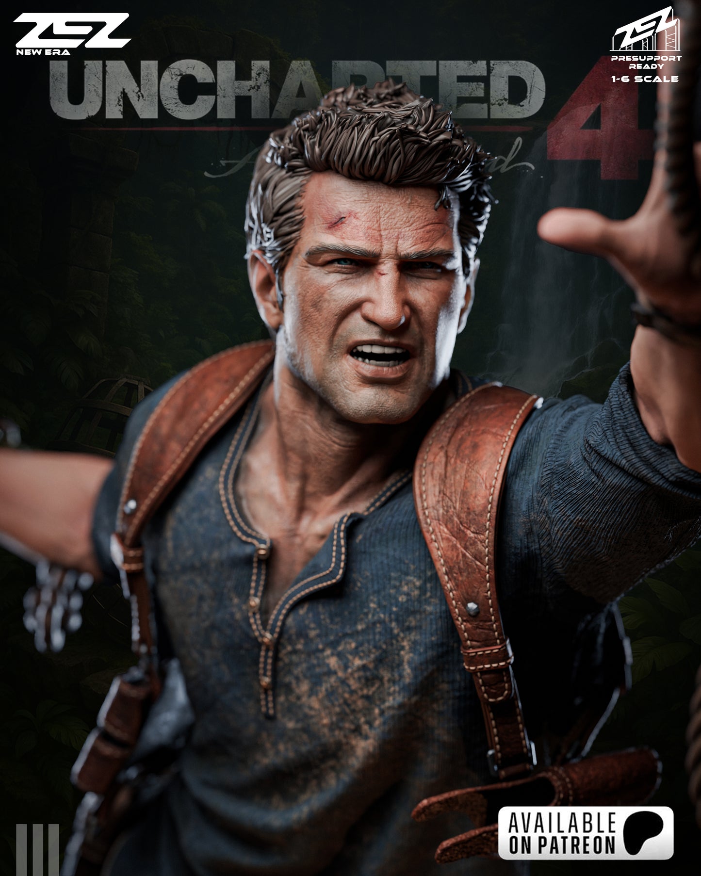 Nathan Drake Statue