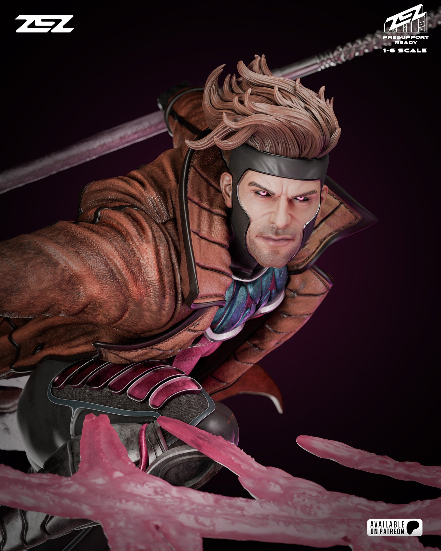 Gambit Statue