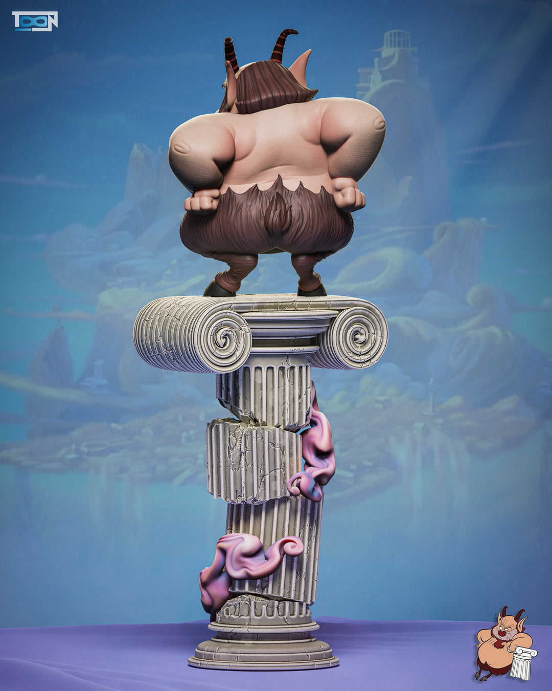 Hercules & Phil Statue