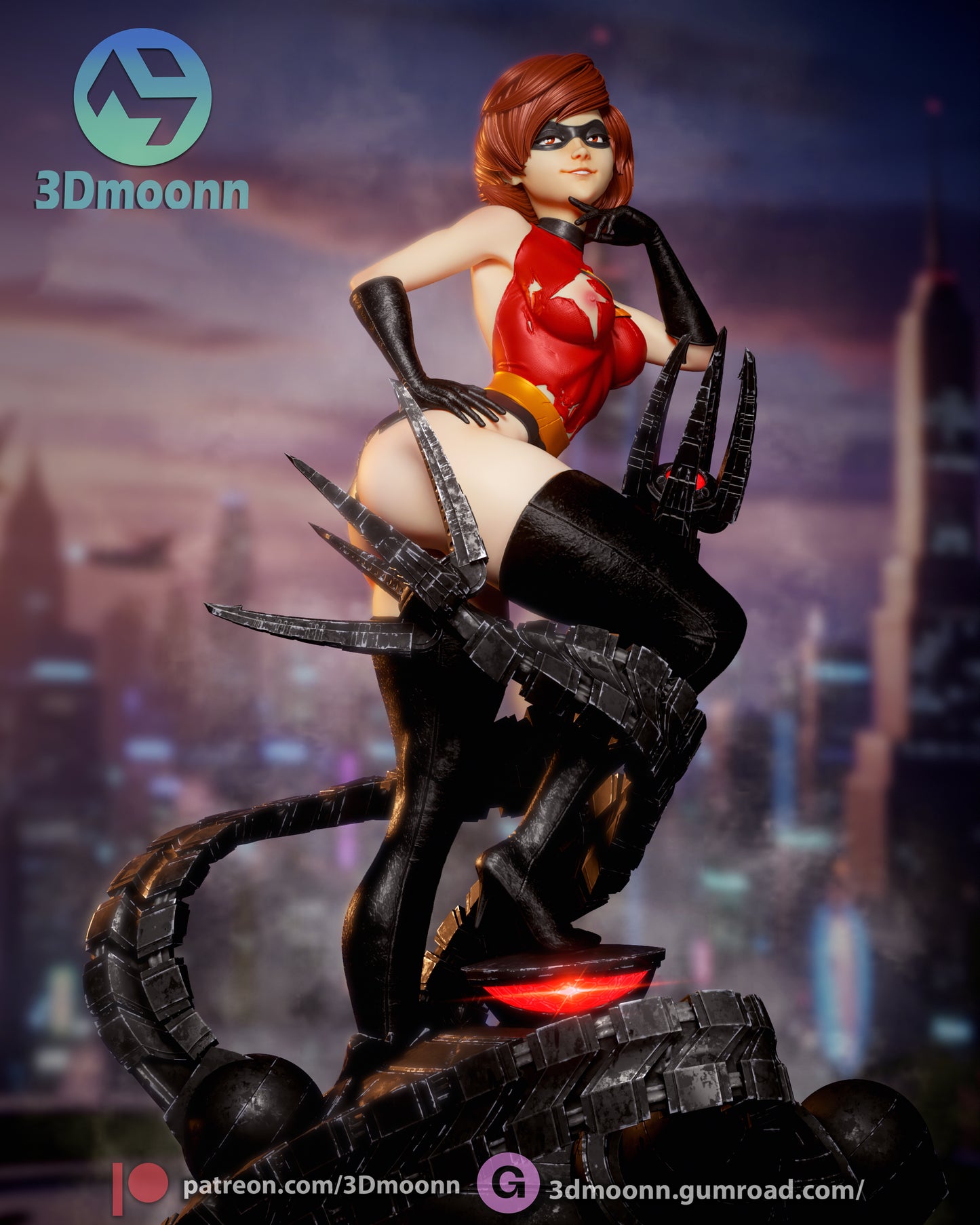 Elastigirl Statue