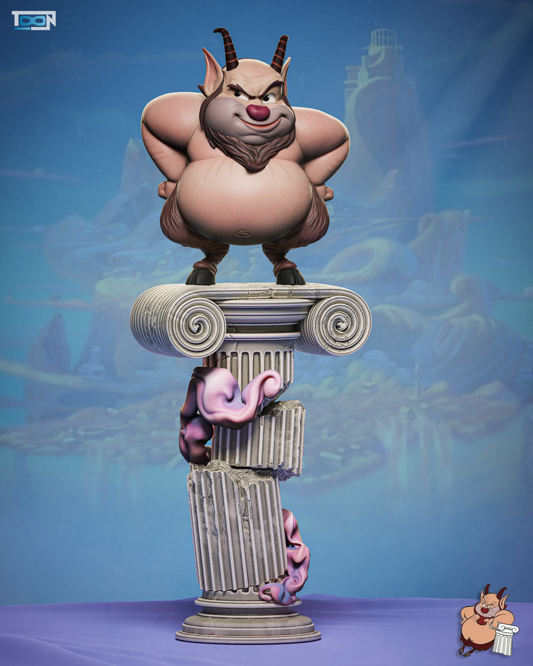 Hercules & Phil Statue