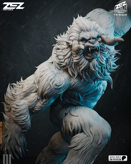 Yeti Statue 3D-Printed Kit