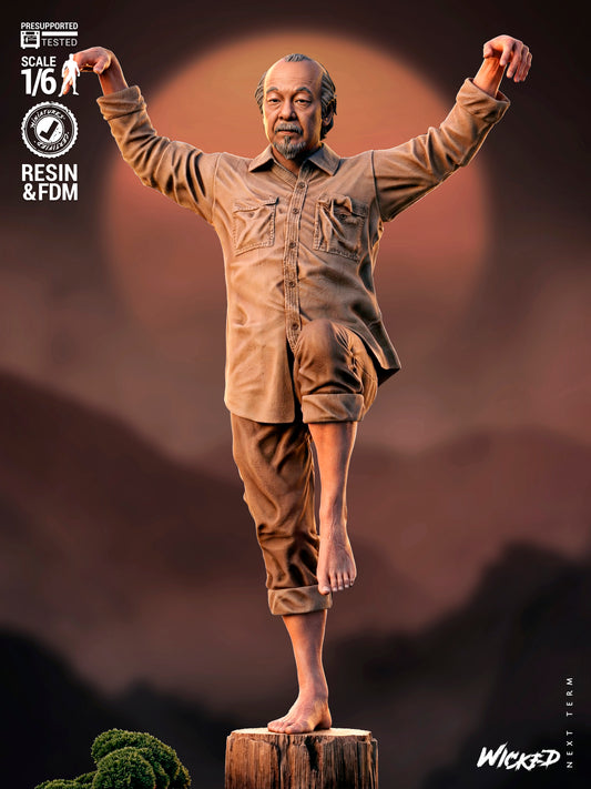 Mr. Miagi Statue 3D-Printed Kit