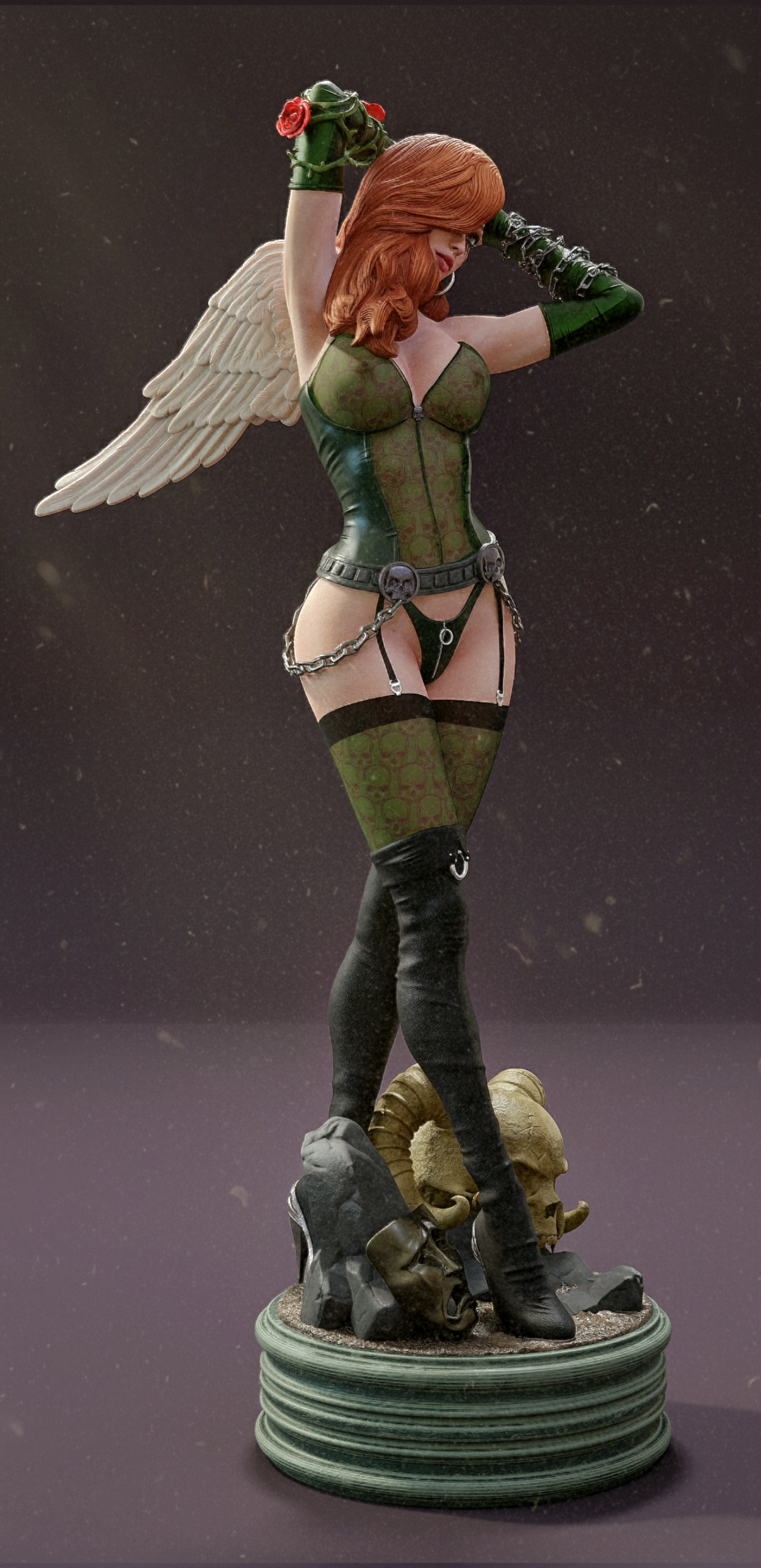 Cry For Dawn Statue 3D-Printed Kit