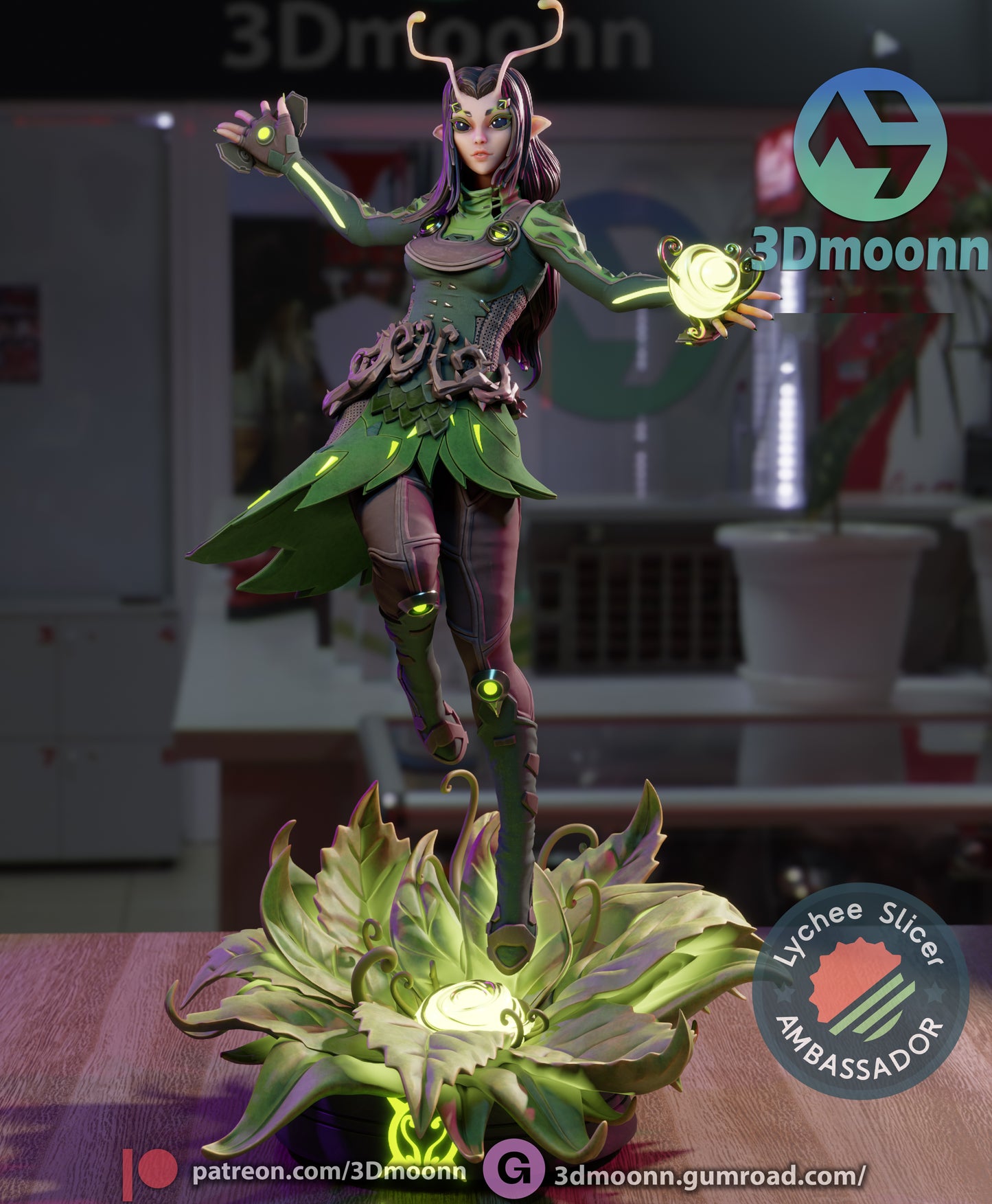 Mantis Statue