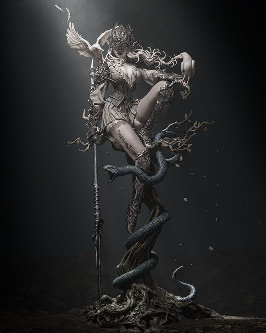 Lenora Queen of Crows Statue