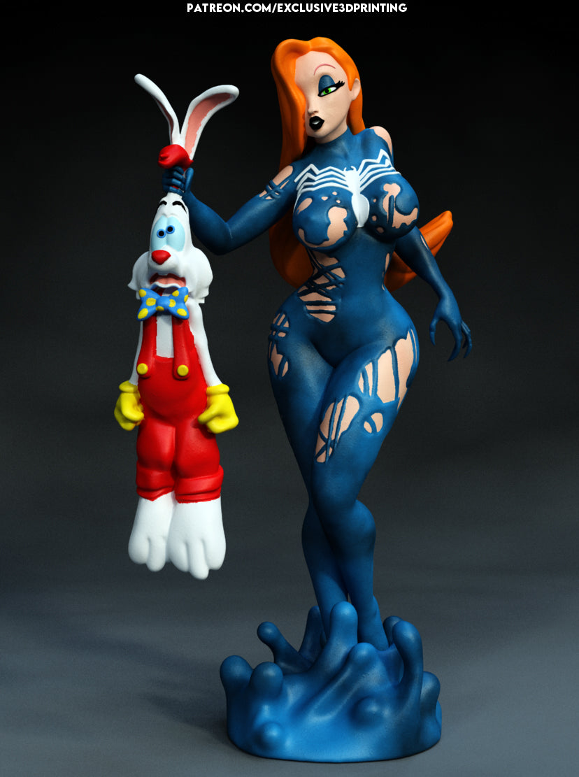 Jessica Venom Statue 3D-Printed Kit