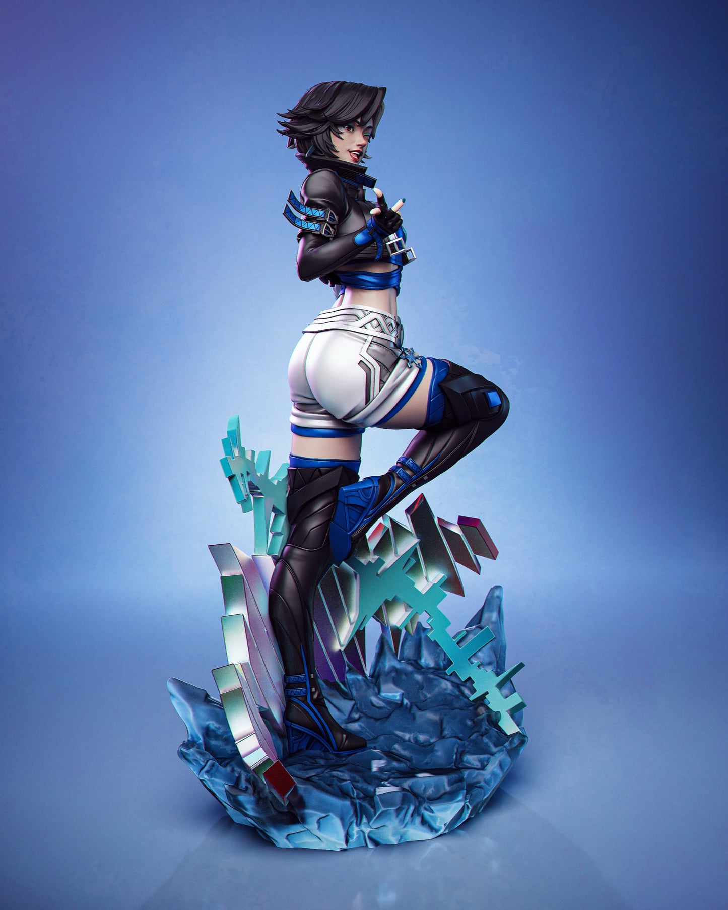 Luna Snow Statue