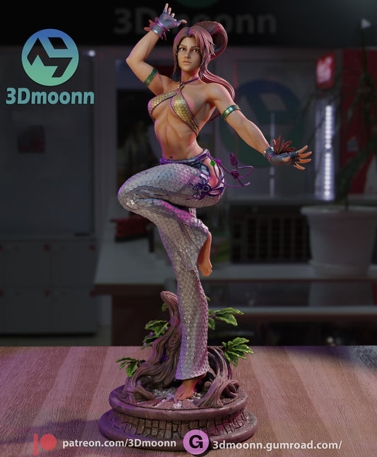 Christie Monteiro - Tekken Statue