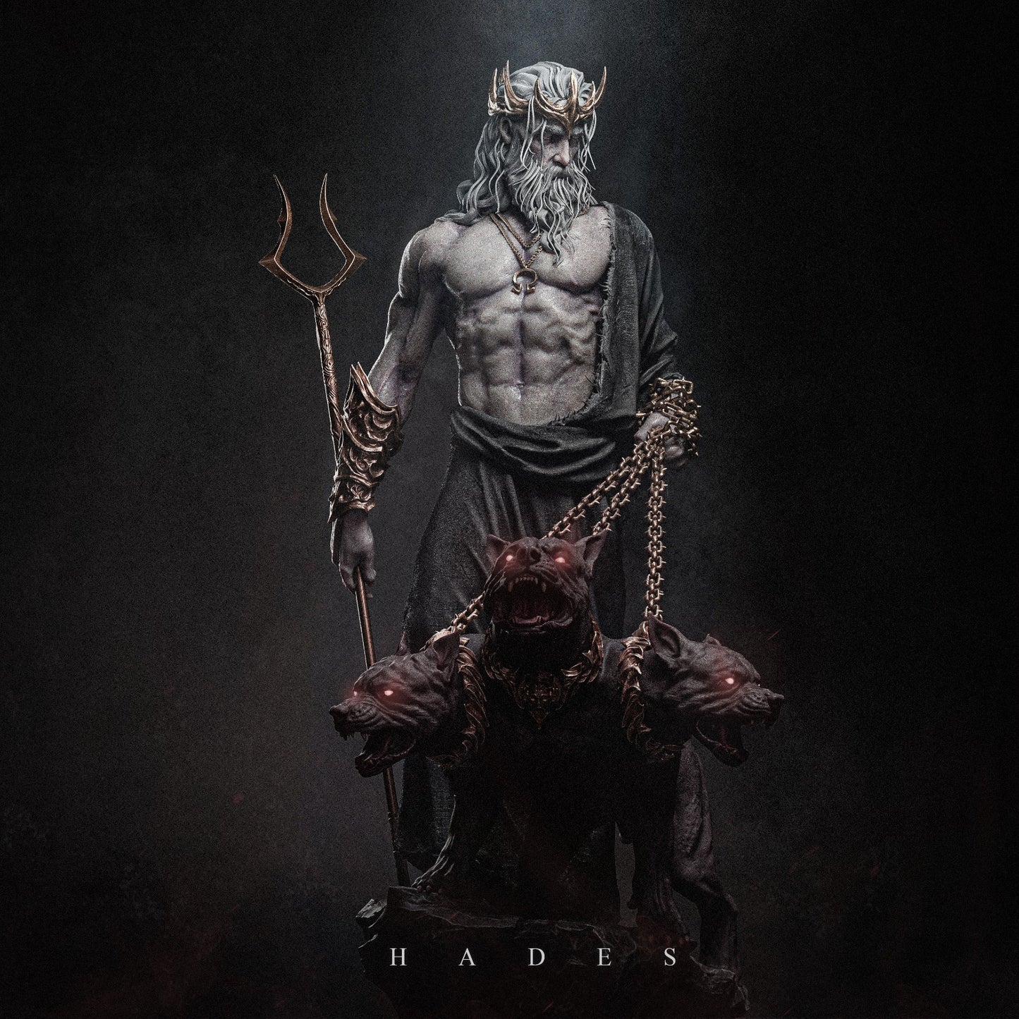 Hades Statue 3D-Printed Kit