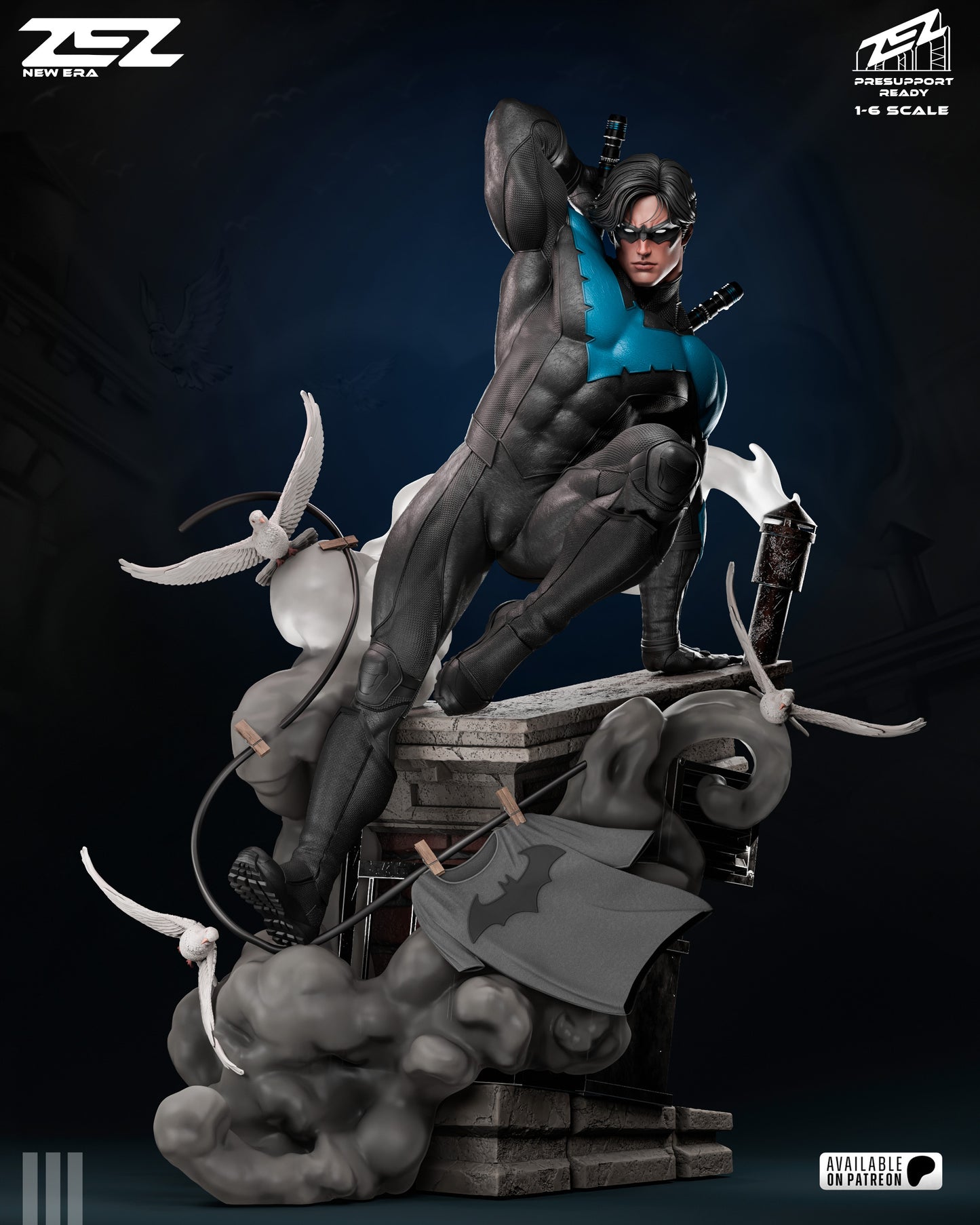 Nightwing Statue