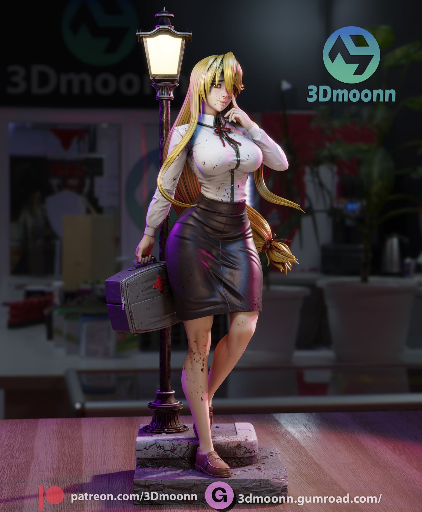 Shizuka Marikawa Statue
