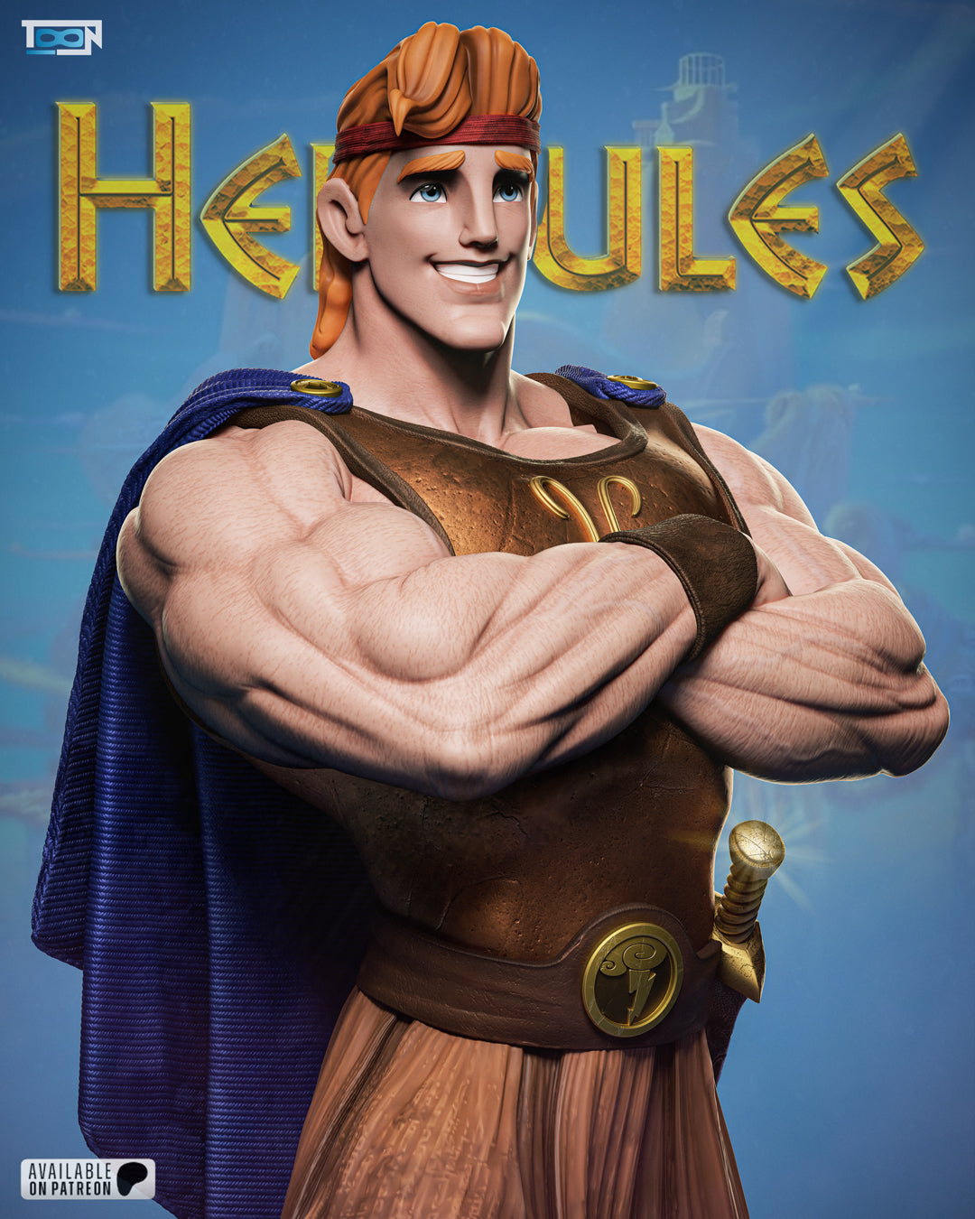 Hercules & Phil Statue