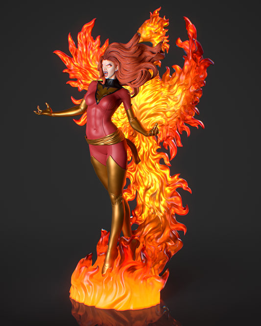Jean Grey (Phoenix) Statue