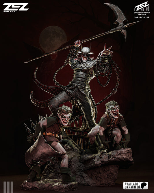 Batman Who Laughs Statue