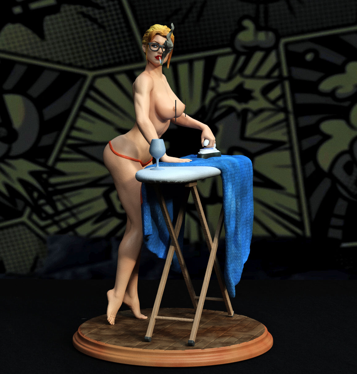 Supergirl Statue