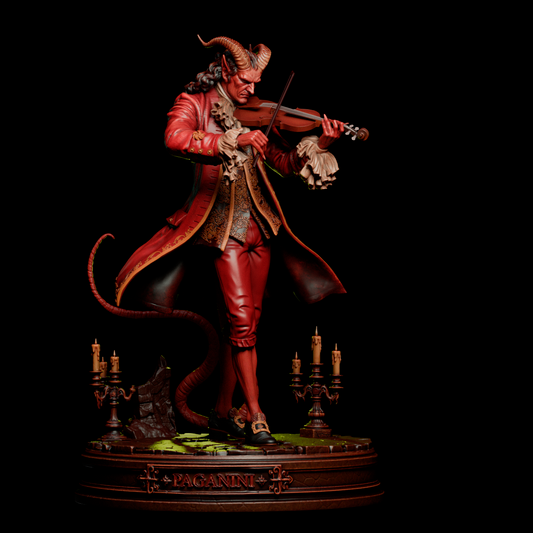 Paganini Statue 3D-Printed Kit